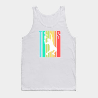 US Open Tennis Player Silhouette Tank Top